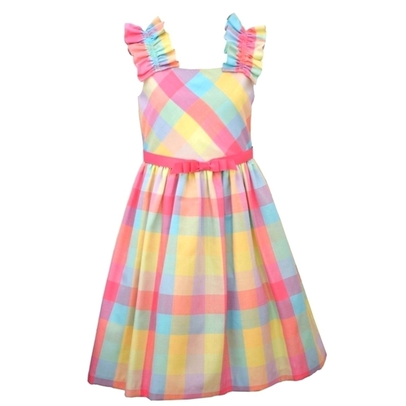 bonie Jean Little and Big Girls Fit and flare Dress - Picture 1 of 3